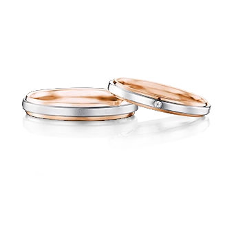 Harmonia Combination wedding ring